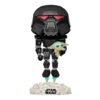Funko Pop: STAR WARS- MANDALORIAN - Dark trooper w/child Grogu N° 488 Special Edition, Glows in the Dark - Imagen 2