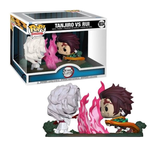Funko Pop Moment: DEMON SLAYER - Tanjiro vs Rui N 1034
