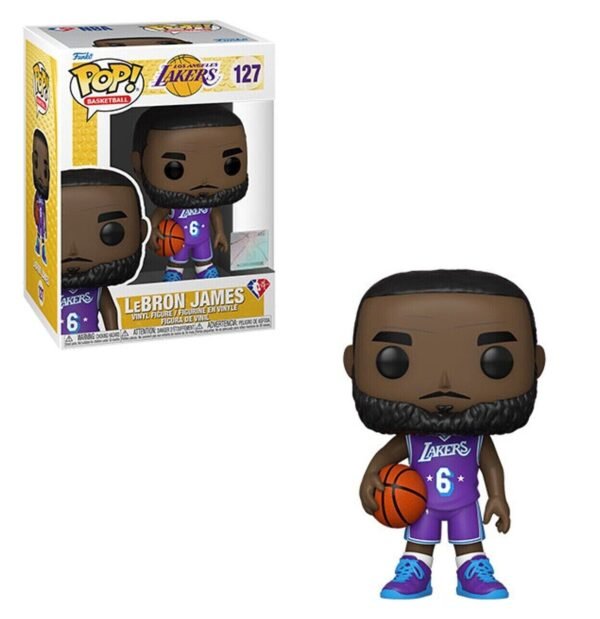 Funko Pop: LOS ANGELES LAKERS - Lebron James N° 127