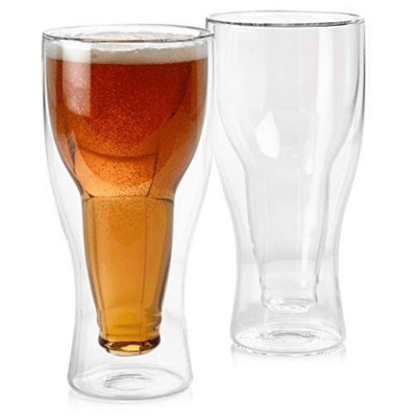 Vaso Chelero en forma de botella invertida