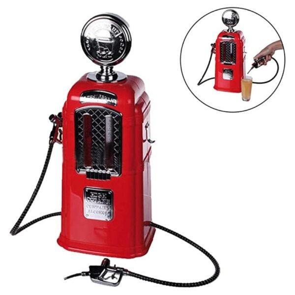 Dispensador retro en forma de Gasolinera