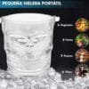 Cubeta de Hielo en forma de Calavera - Imagen 6