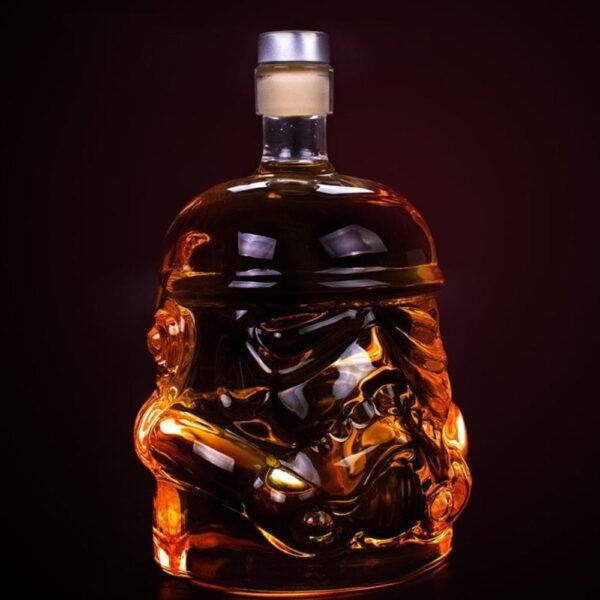 Licorera Stormtrooper - STAR WARS de vidrio