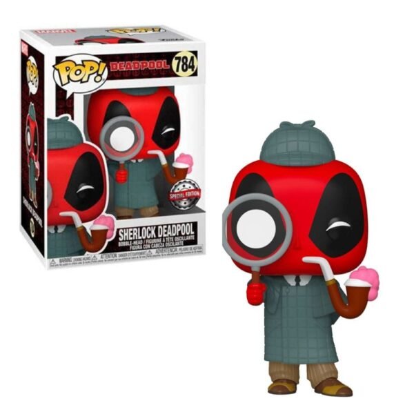 Funko Pop: DEADPOOL - Sherlock Deadpool N° 784 Special Edition