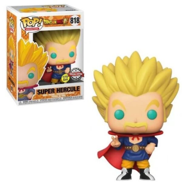 Funko Pop: DRAGON BALL SUPER - Super Hercule N° 818 Special Edition, GITD