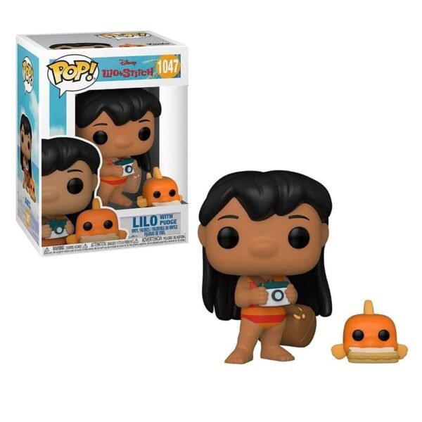 Funko Pop: LILO & STITCH-Lilo With Pudge N° 1047