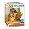 Funko Pop 6": MARVEL - Rocket & Groot Beach Day N° 1089 SE - Imagen 3