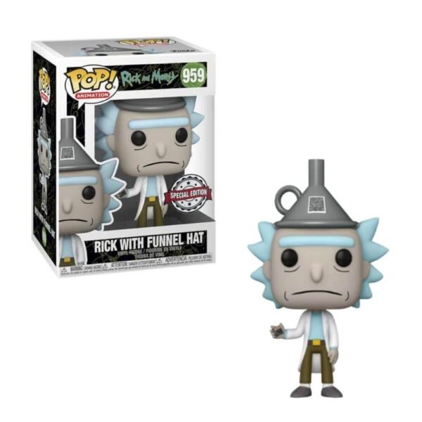 Funko Pop: RICK & MORTY - Rick Funnel Hat N° 959 Special Edition