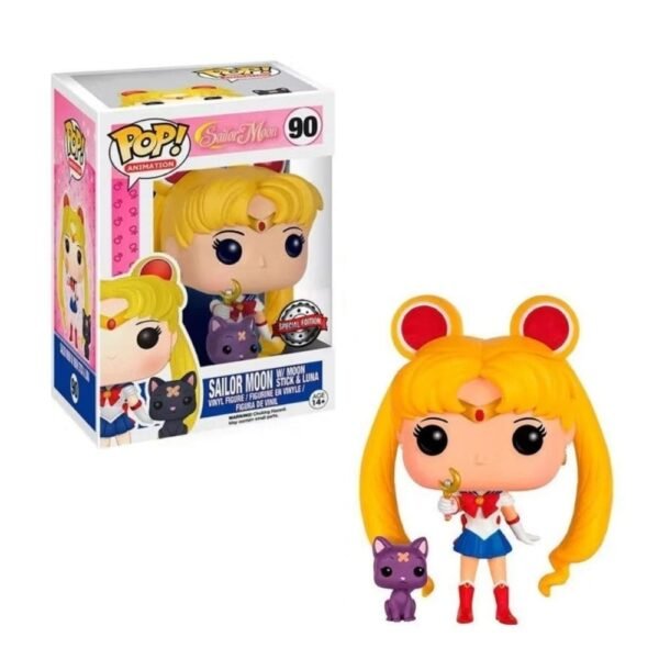 Funko Pop: SAILOR MOON - Sailor Moon & Luna N° 90 Special Edition