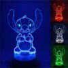 Lámpara Led 3D Disney: Stitch - Imagen 3