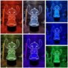 Lámpara Led 3D Disney: Stitch - Imagen 4