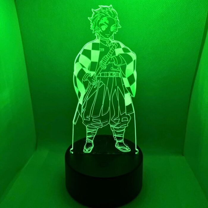 Lámpara Led 3D Demon Slayer Tanjiro Kamado V2