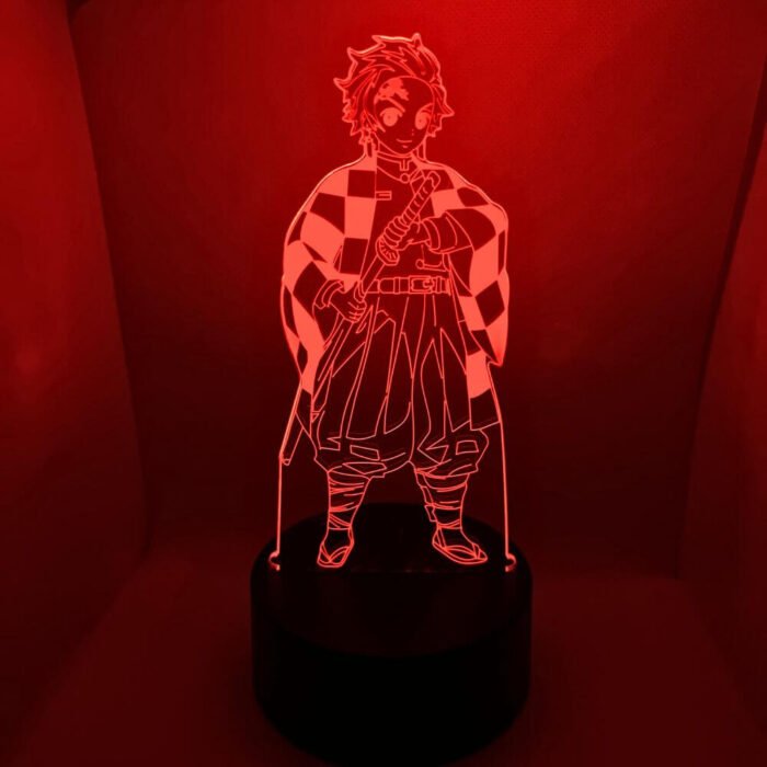 Lámpara Led 3D Demon Slayer Tanjiro Kamado V4