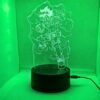 Lámpara Led 3D My Hero Academia Deku V4