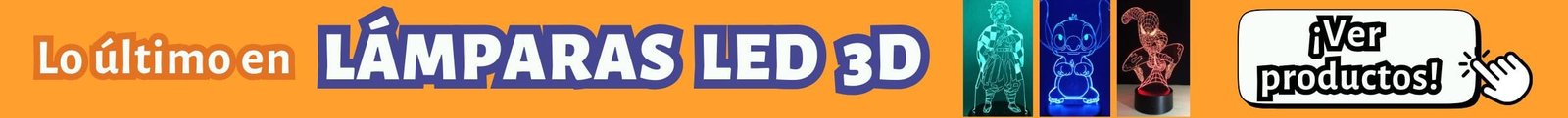 LAMPARA LED 3D