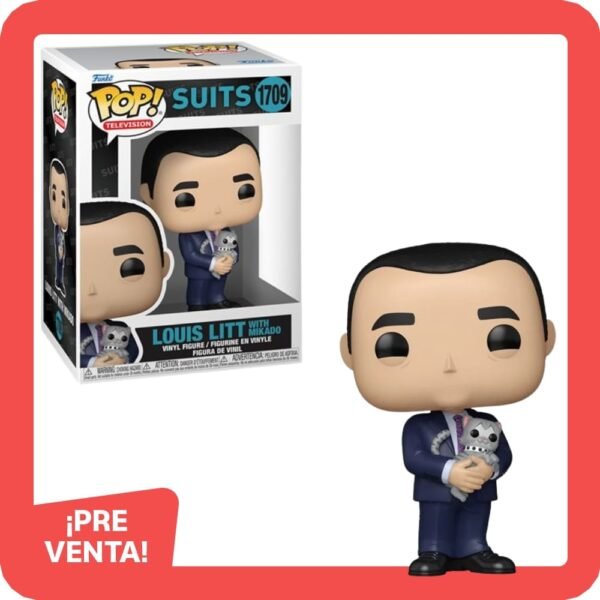 PREVENTA | Funko Pop: SUITS - Louis Litt with Mikado N° 1709