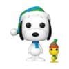 Funko Pop PEANUTS - Snoopy y Woodstock christmas N 1628 V2
