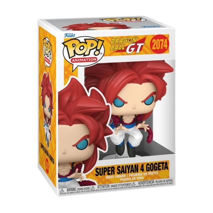 Funko Pop DRAGON BALL GT- Super Saiyan 4 Gogeta N 2074 v2 Funko Pop: DRAGON BALL GT- Super Saiyan 4 Gogeta N 2074 v2