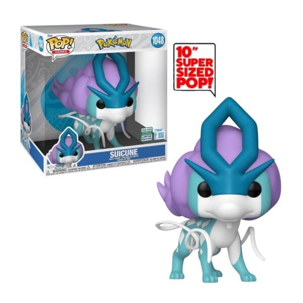 Funko Pop Jumbo: POKÉMON - Suicune N 1048 Wondercon Convention 2025 Limited Edition