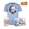Funko Tees ONE PIECE - Luffy Gear 5 (Polo y pop) V3