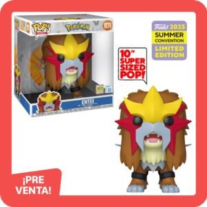 PREVENTA | Funko 10" Jumbo: POKEMON - Entei N 1070 - San Diego Comic Con 2025