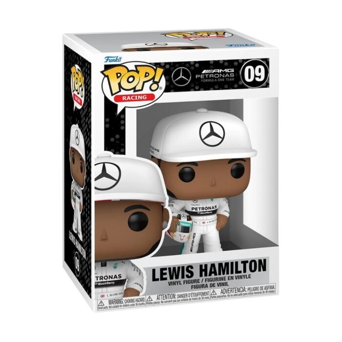 Funko Pop FORMULA 1 - Lewis Hamilton with helmet N 09 v2 Funko Pop: FORMULA 1 - Lewis Hamilton with helmet N 09 v2