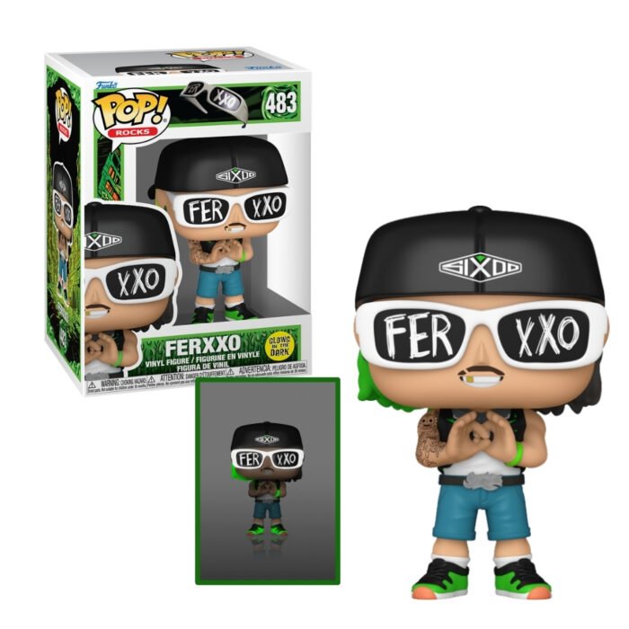 Funko Pop Ferxxo - Feid N 483 (glow) Funko Pop: Ferxxo - Feid N 483 (glow)