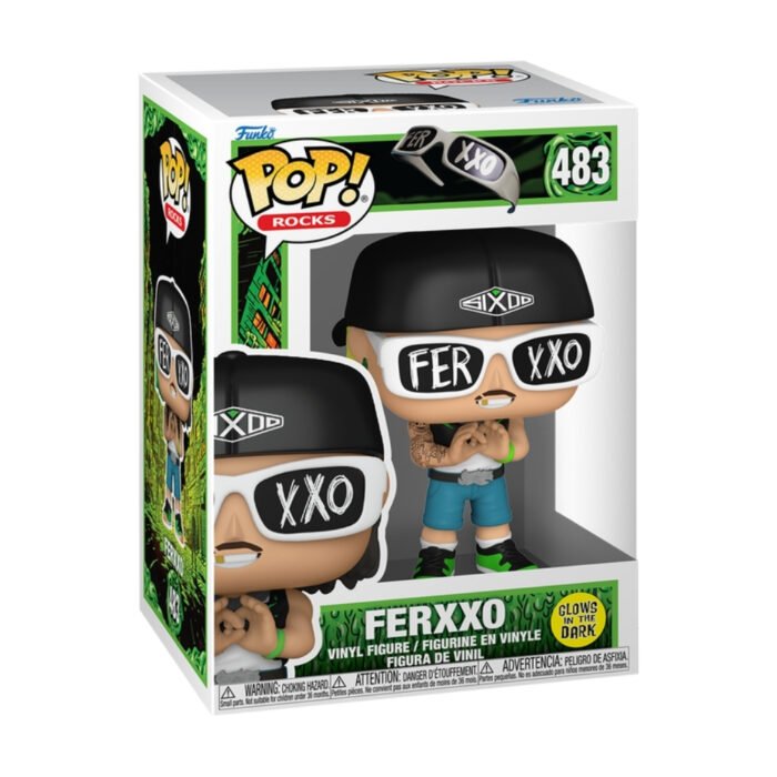Funko Pop Ferxxo - Feid N 483 (glow) v3 Funko Pop: Ferxxo - Feid N 483 (glow) v3
