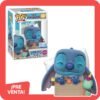PREVENTA | Funko Pop Plus: DISNEY LILO & STITCH - Sleeping Stitch in box N 1607 GameStop flocked