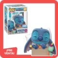 PREVENTA | Funko Pop Plus: DISNEY LILO & STITCH - Sleeping Stitch in box N 1607 GameStop flocked