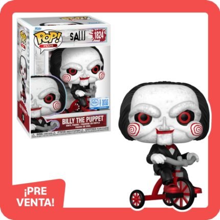 PREVENTA | Funko Pop Plus: SAW - Billy the Puppet N 1824 Amazon exclusive