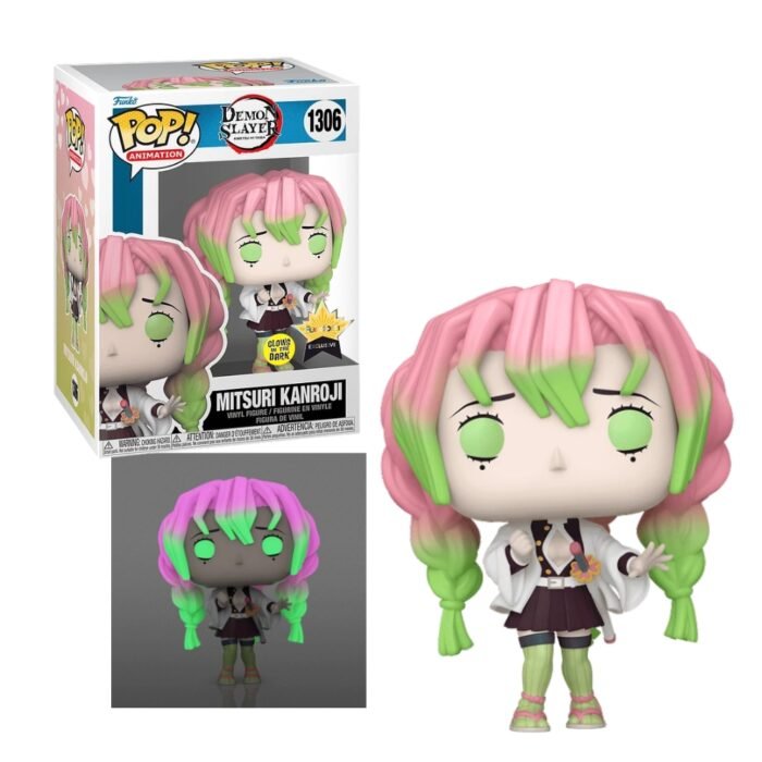 Funko Pop: DEMON SLAYER - Mitsuri Kanroji N 1306 Fundom - Glows in the Dark