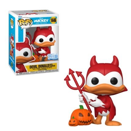 Funko Pop: DISNEY MICKEY AND FRIENDS - Devil Donald with pumpkin N 1446 Specialty Series