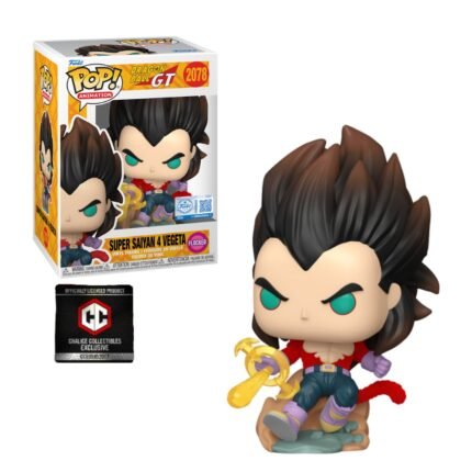 Funko Pop: DRAGON BALL GT - Vegeta Super Saiyan 4 (SSJ4) N 2078 Chalice Collectibles - Flocked