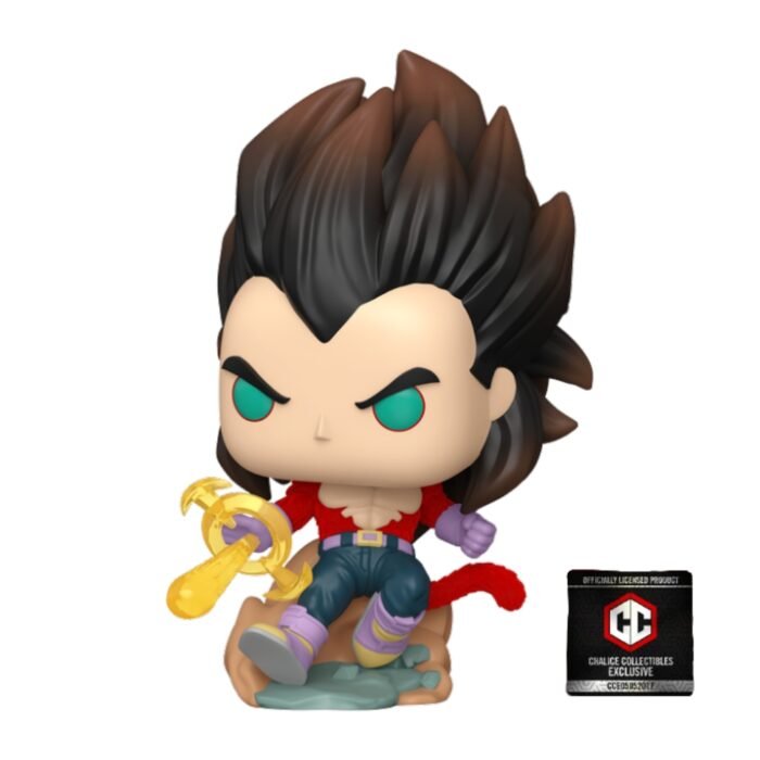 Funko Pop DRAGON BALL GT - Vegeta Super Saiyan 4 (SSJ4) N 2078 Chalice Collectibles - Flocked v1 Funko Pop: DRAGON BALL GT - Vegeta Super Saiyan 4 (SSJ4) N 2078 Chalice Collectibles - Flocked v1