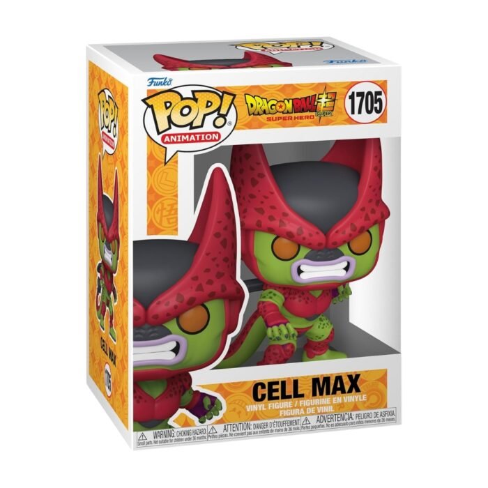 Funko Pop DRAGON BALL SUPER HERO - Cell Max N 1705 v2 Funko Pop DRAGON BALL SUPER HERO - Cell Max N 1705 v2