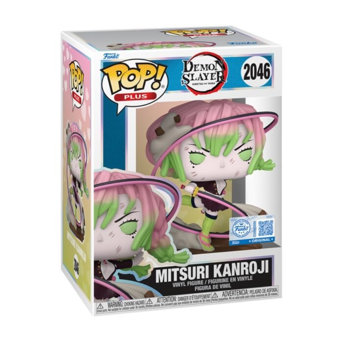 Funko Pop Plus DEMON SLAYER - Mitsuri Kanroji N 2046 Exclusive (Chalice Collectibles) v2 PREVENTA | Funko Pop Plus: DEMON SLAYER - Mitsuri Kanroji N 2046 Exclusive (Chalice Collectibles) v2