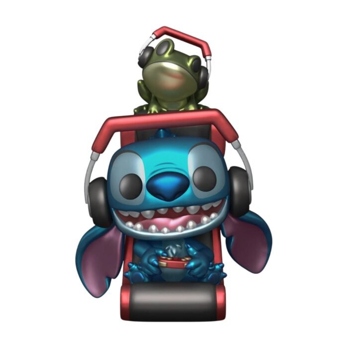 Funko Pop Plus: DISNEY LILO & STITCH - Gamer Stitch N 1564 Metallic v1