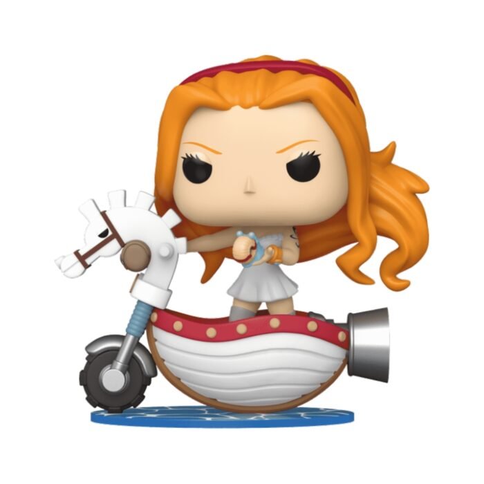 Funko Pop Rides: ONE PIECE - Nami with White Hobby Horse N 128 - Wondrous Convention 2025 v1