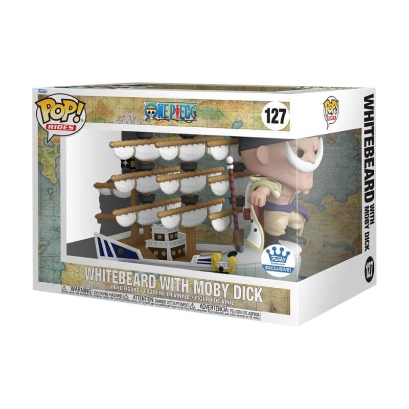 Funko Pop Rides: ONE PIECE - Whitebeard with Moby Dick N 127 Exclusive V2