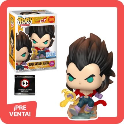 PREVENTA | Funko Pop: DRAGON BALL GT - Vegeta Super Saiyan 4 (SSJ4) N 2078 Chalice Collectibles - Flocked