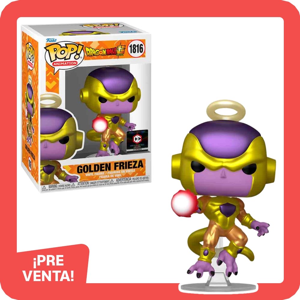 PREVENTA Funko Pop DRAGON BALL SUPER - Golden Frieza (Freezer) N 1816 Chalice Collectibles PREVENTA | Funko Pop: DRAGON BALL SUPER - Golden Frieza (Freezer) N 1816 Chalice Collectibles
