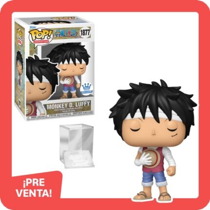 PREVENTA | Funko Pop: ONE PIECE - Monkey D. Luffy (Marineford Memorial) N 1877 - Exclusive - protector