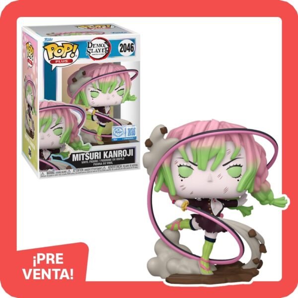 PREVENTA | Funko Pop Plus: DEMON SLAYER - Mitsuri Kanroji N 2046 Exclusive (Chalice Collectibles)
