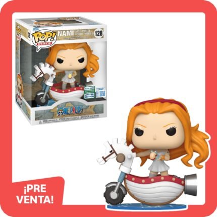 PREVENTA | Funko Pop Rides: ONE PIECE - Nami with White Hobby Horse N 128 - Wondrous Convention 2025