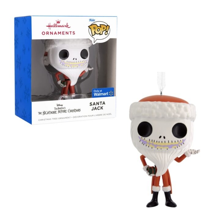 Funko - Hallmark Ornament (Adorno Navideño) DISNEY - Santa Jack Skellington V1