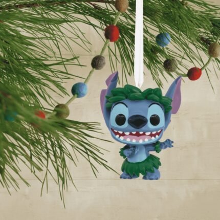 Funko - Hallmark: Ornament (Adorno Navideño) DISNEY - Stitch dancing