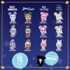JUST PLAY: DISNEY DOORABLES - 50 Aniversario Walt Disney World - Pack de 12 figuras V1