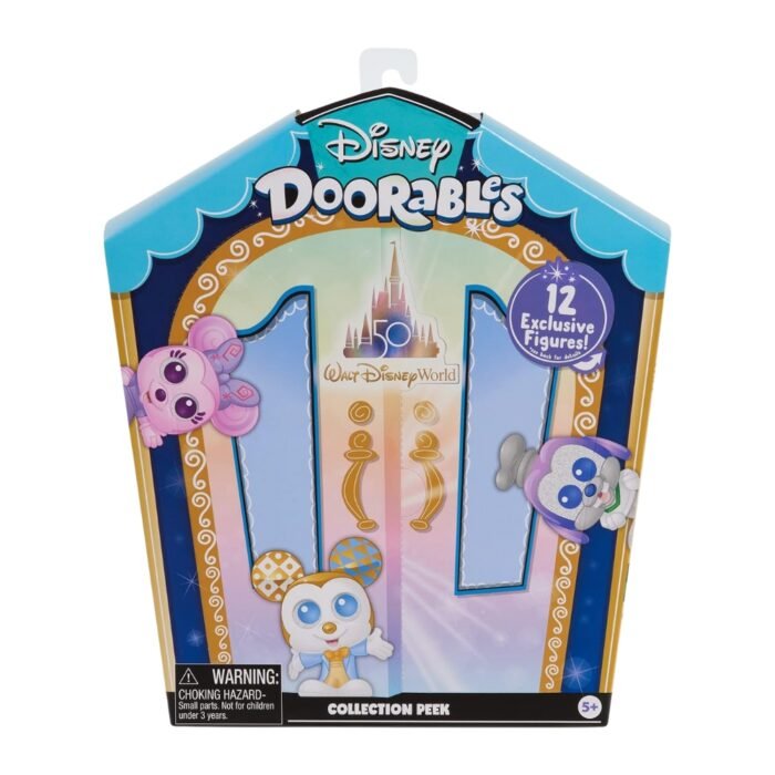 JUST PLAY: DISNEY DOORABLES - 50 Aniversario Walt Disney World - Pack de 12 figuras V4