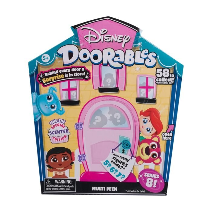JUST PLAY: DISNEY DOORABLES - Multi Peek Serie 8 - Pack de 5 a 7 figuras V4